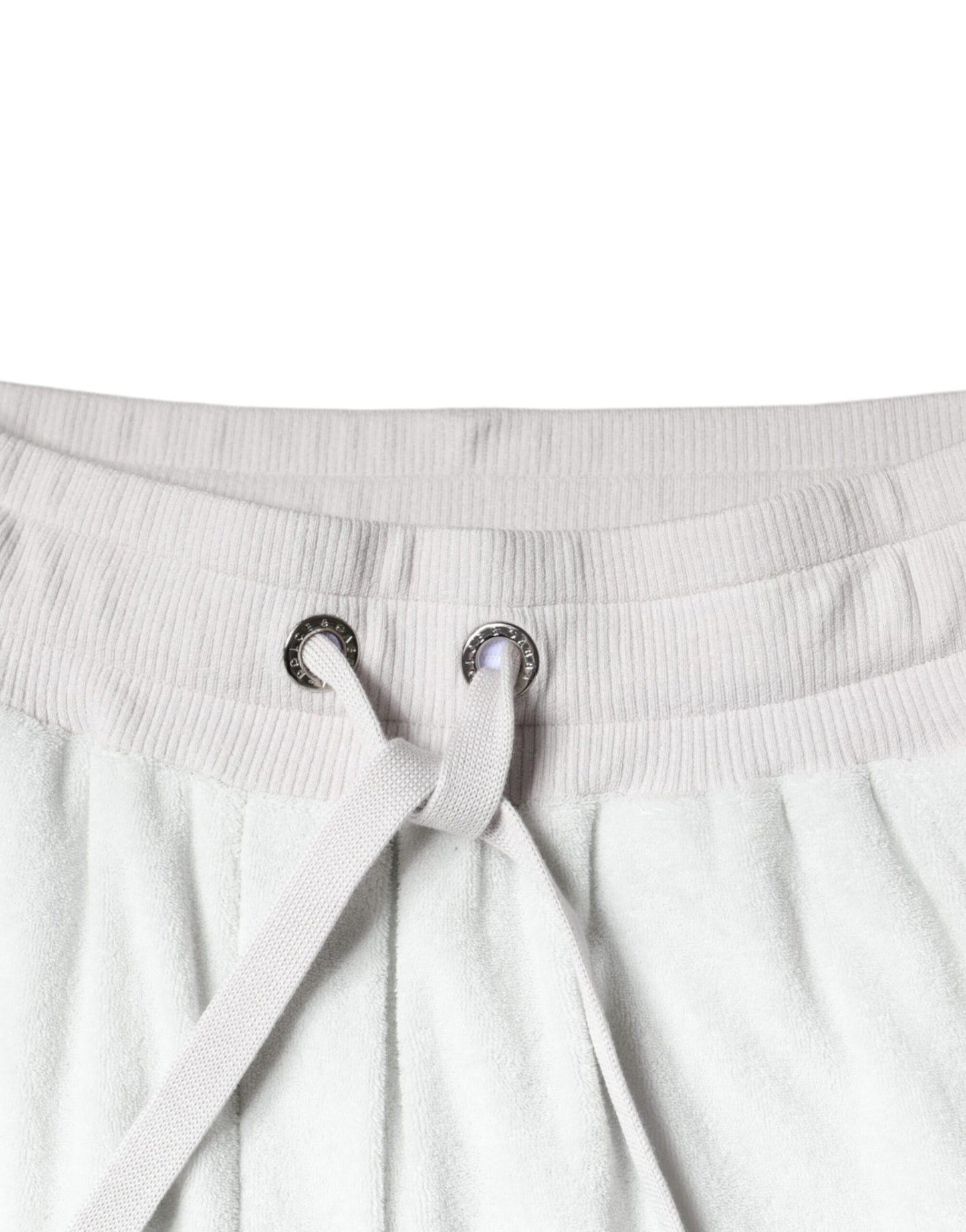 Dolce & Gabbana – Weiße Jogginghose aus Nylon