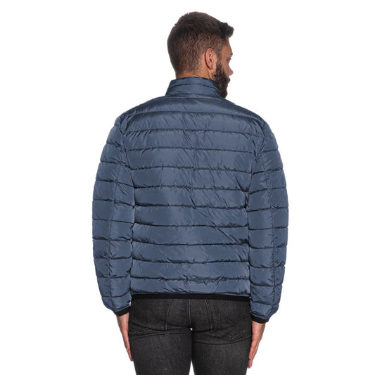 Refrigiwear Blaue Nylon-Herrenjacke