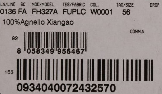 Dolce & Gabbana Weiße Xiangao-Lammfellmütze