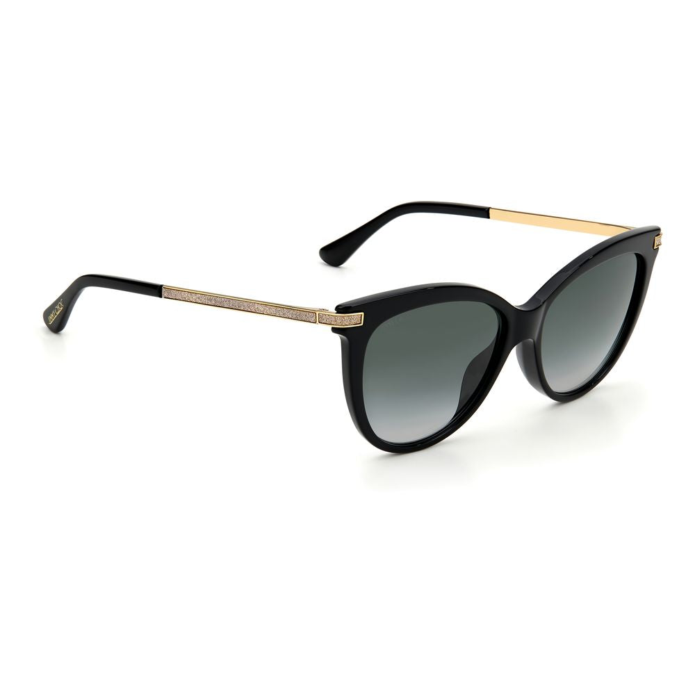 Jimmy Choo – Schwarze Acetat-Sonnenbrille