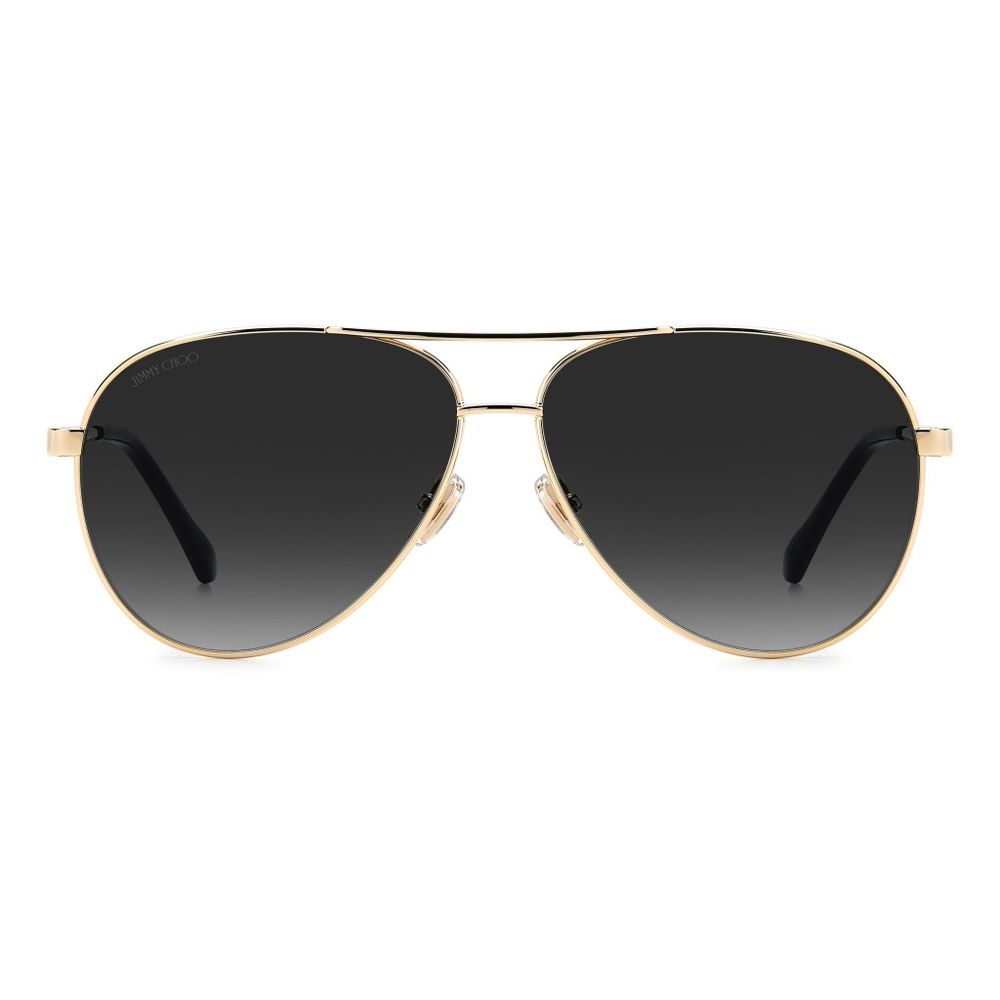 Jimmy Choo Sonnenbrille aus goldenem Metall