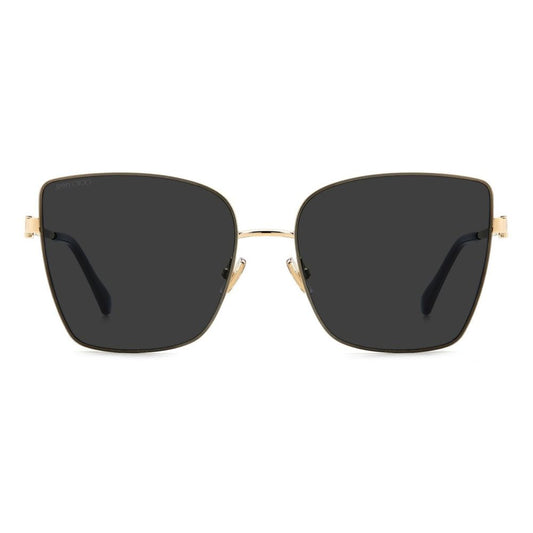 Jimmy Choo Sonnenbrille aus goldenem Metall