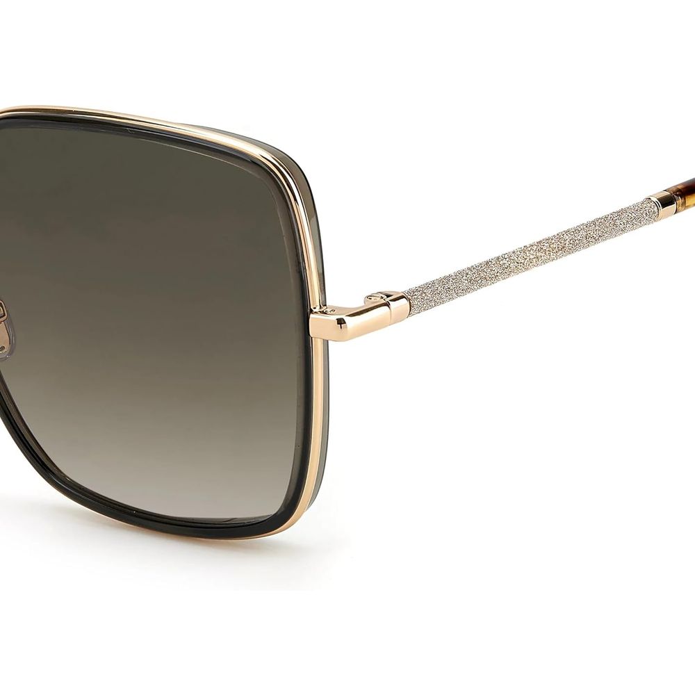 Jimmy Choo Sonnenbrille aus goldenem Metall