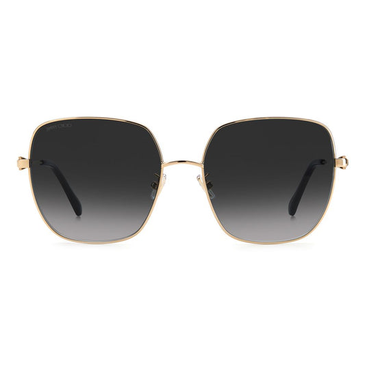 Jimmy Choo Zweifarbige Metallsonnenbrille