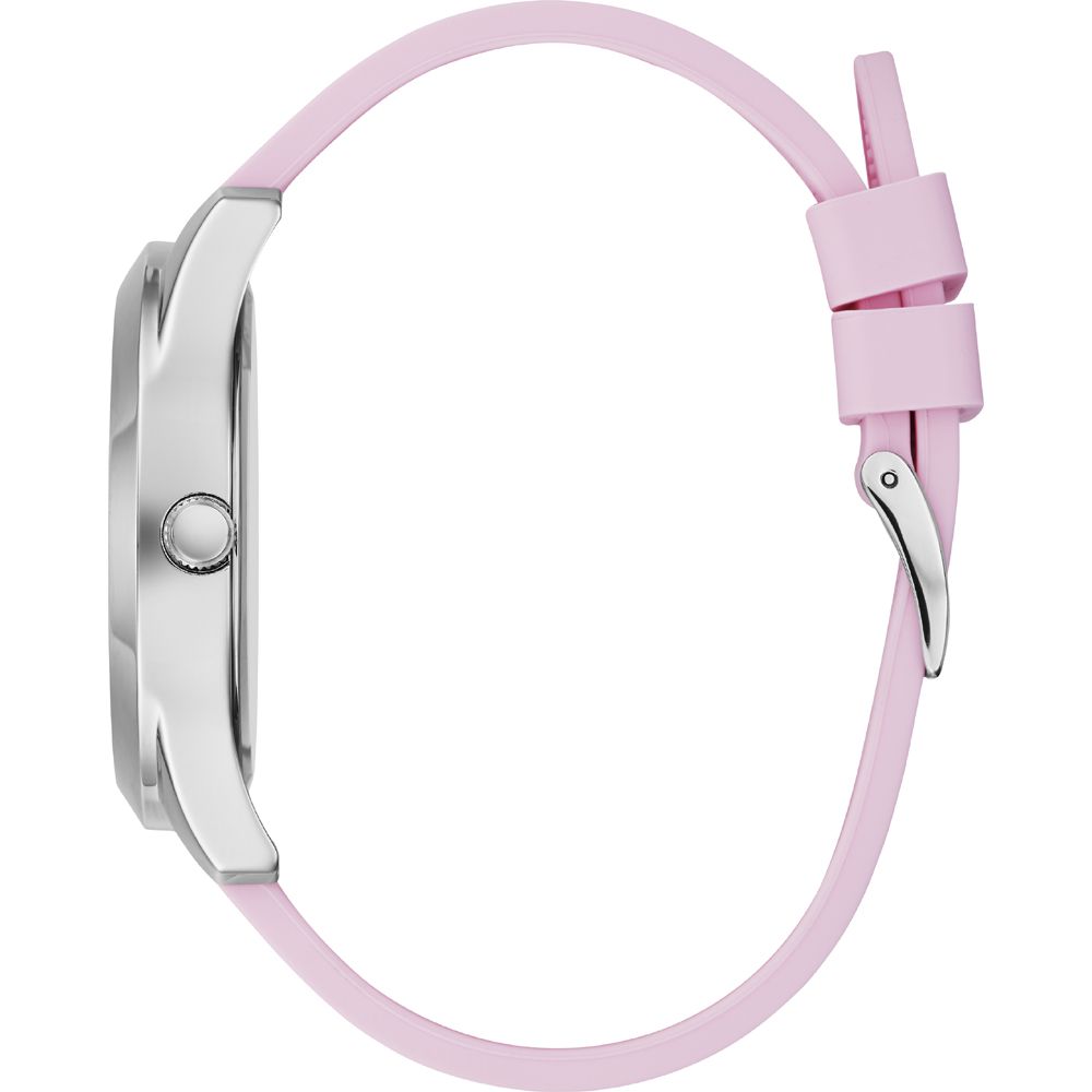 Guess Multicolor Rubber Dress Watch