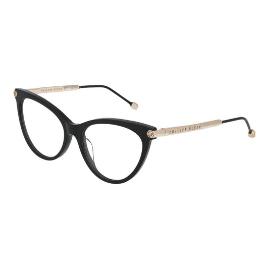 Philipp Plein Schwarze Brillenfassung aus Celluloseacetat