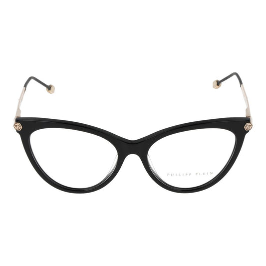 Philipp Plein Schwarze Brillenfassung aus Celluloseacetat