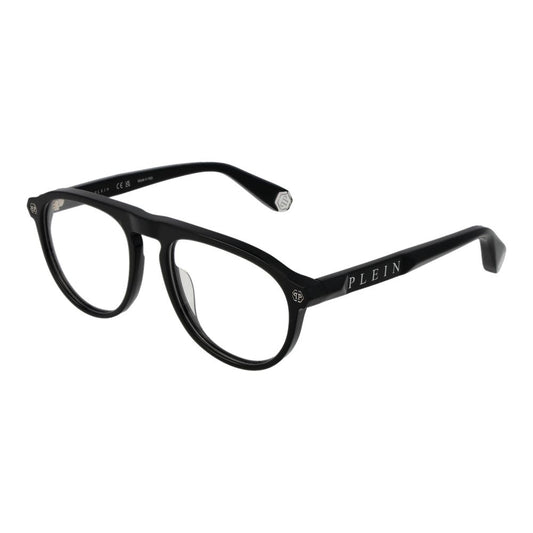 Philipp Plein Schwarze Brillenfassung aus Celluloseacetat