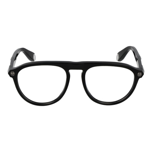 Philipp Plein Schwarze Brillenfassung aus Celluloseacetat