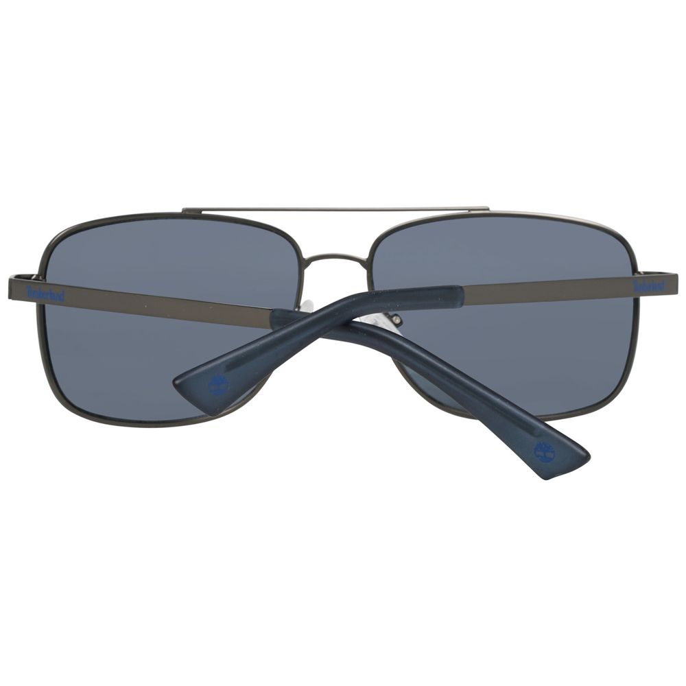 Timberland Sonnenbrille aus schwarzem Metall