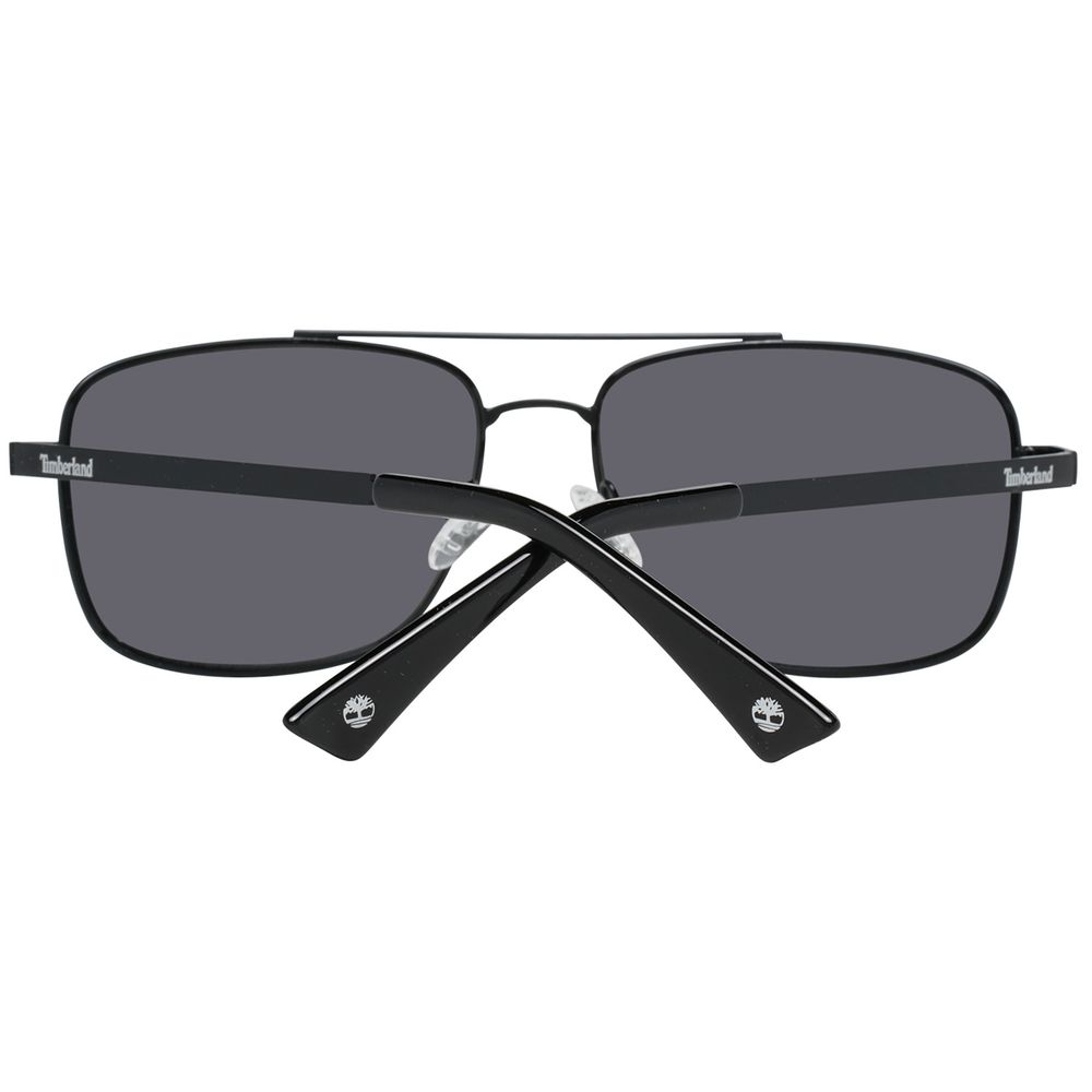 Timberland Sonnenbrille aus schwarzem Harz