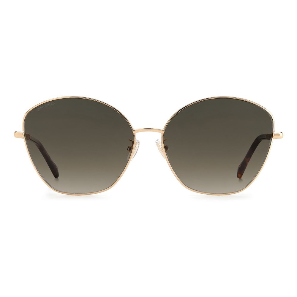 Jimmy Choo Sonnenbrille aus goldenem Metall
