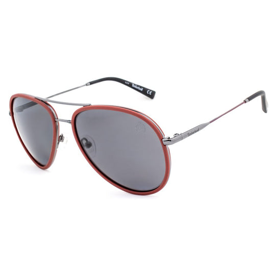 Timberland Sonnenbrille aus Kunststoff in Silber