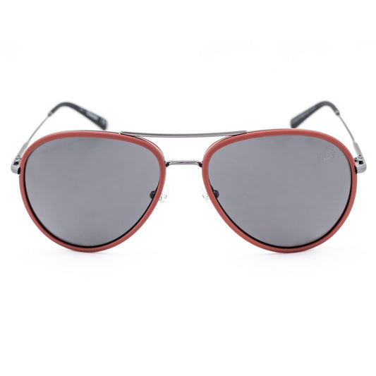 Timberland Sonnenbrille aus Kunststoff in Silber
