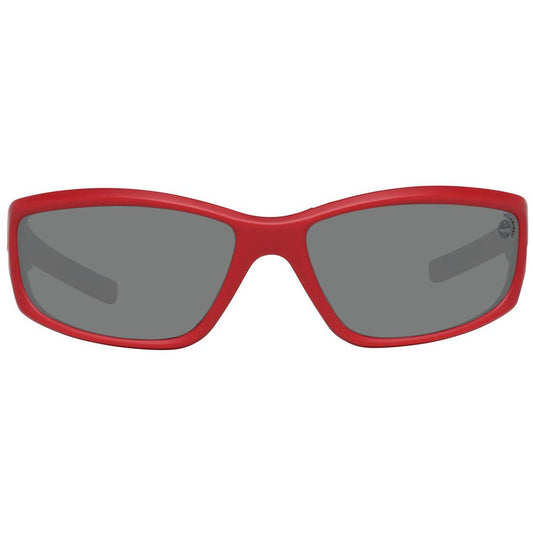 Timberland Sonnenbrille aus rotem Kunststoff