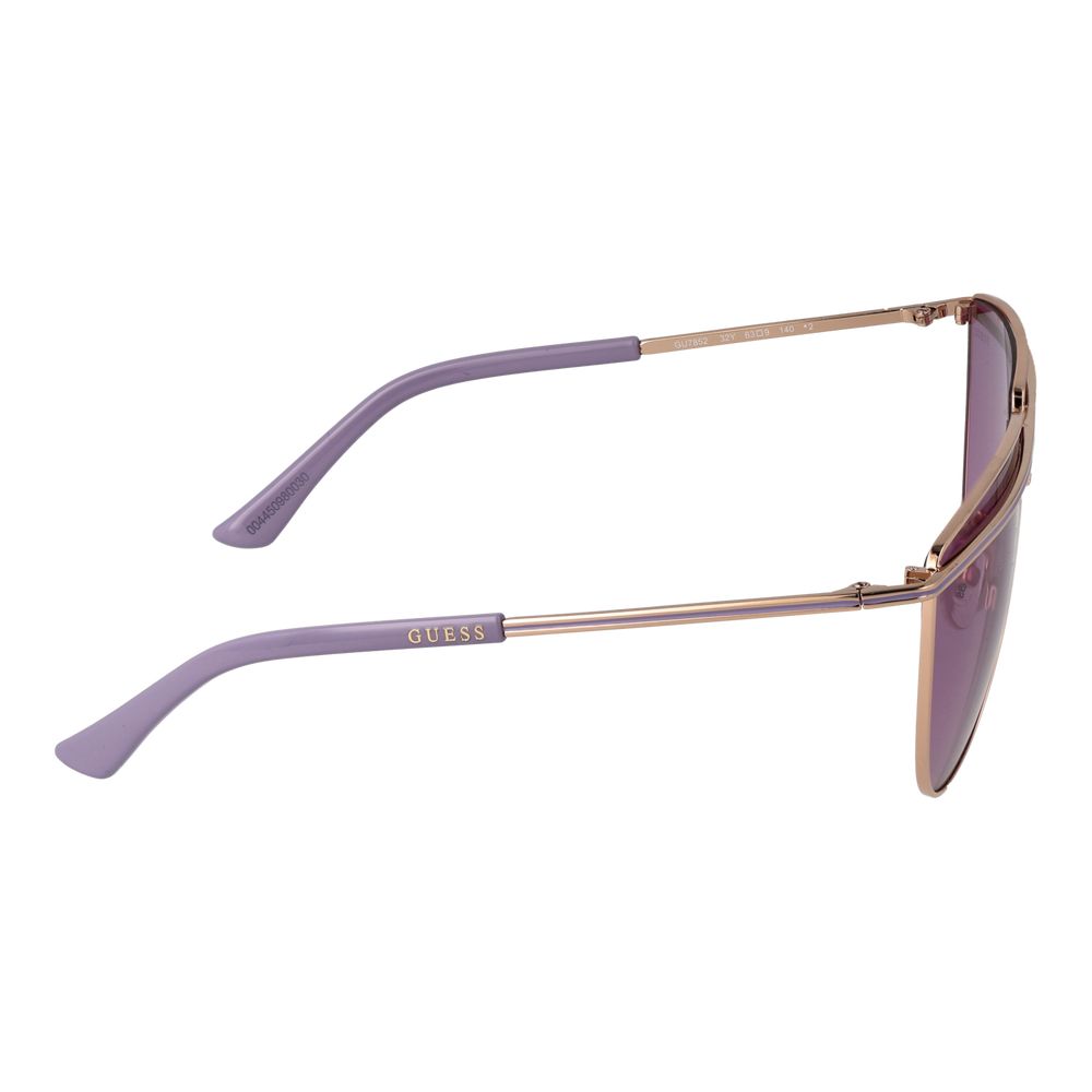 Guess Sonnenbrille aus roségoldfarbenem Metall