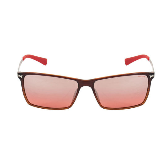 Police – Rote Sonnenbrille mit Spritzguss