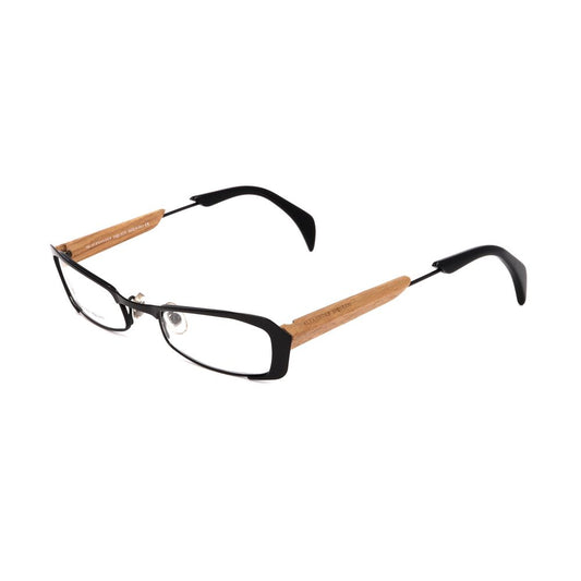 Alexander McQueen Schwarze Metallbrille (Gestell)