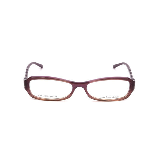Alexander McQueen Brille aus Acetat in Lila (Gestell)