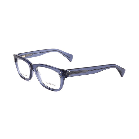 Alexander McQueen Blaue Acetat-Brille (Gestell)