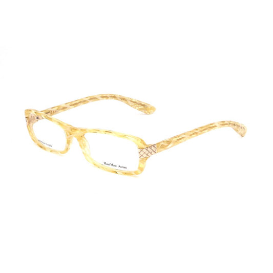 Bottega Veneta Gelbe Acetat-Brille (Gestell)