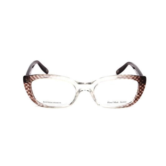 Bottega Veneta Burgunderfarbene Acetat-Brille (Gestell)