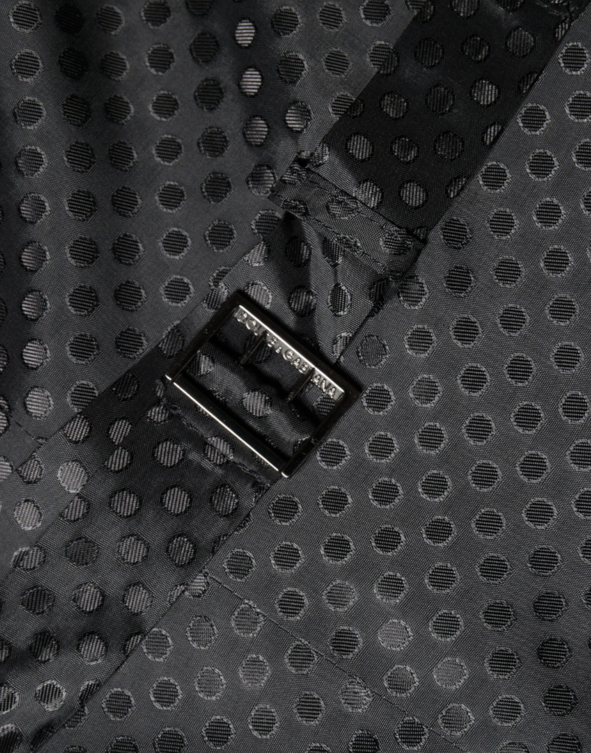 Dolce & Gabbana Schwarze Wollweste, formelle Weste