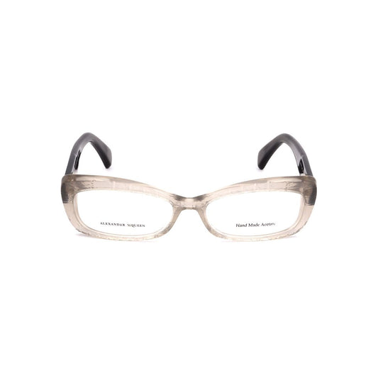 Alexander McQueen Zweifarbige Acetat-Brille (Gestell)