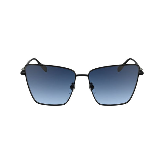 Longchamp Sonnenbrille aus schwarzem Metall