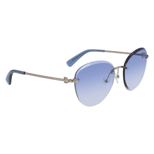 Longchamp Zweifarbige Metallsonnenbrille