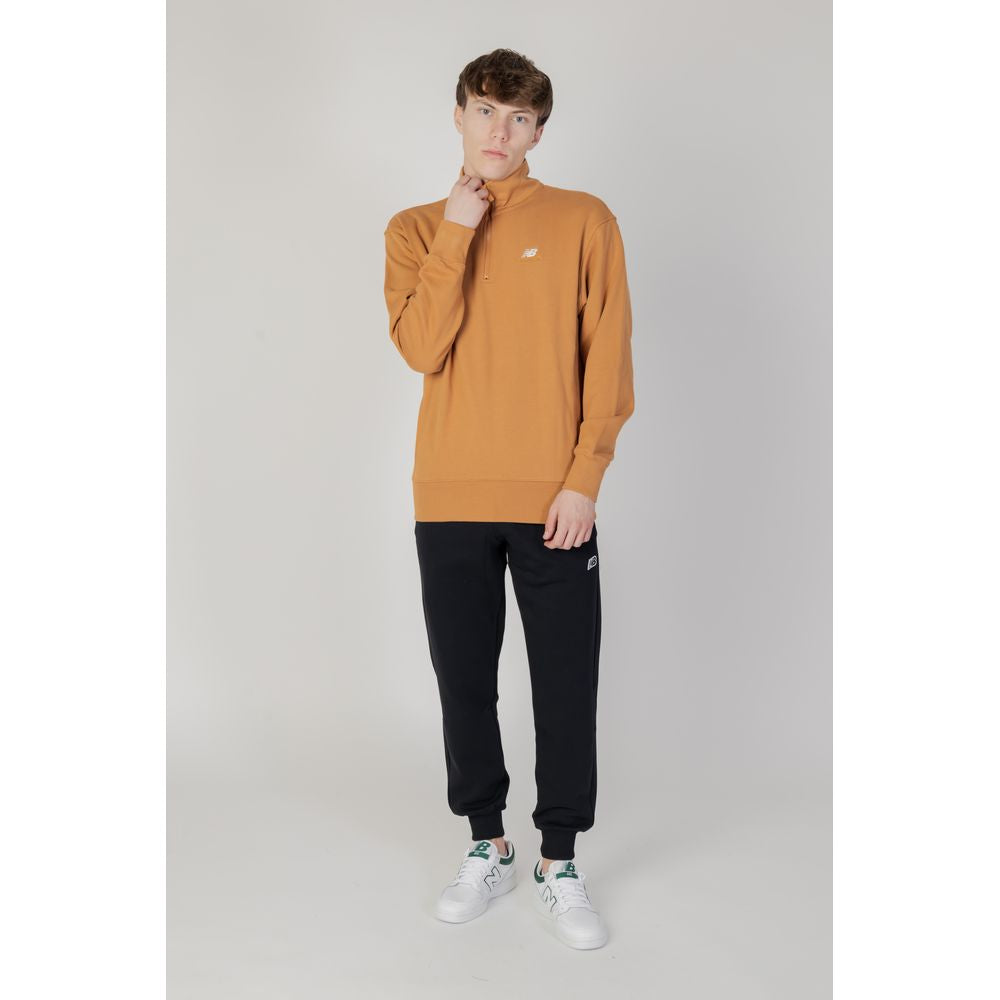 Braunes Baumwoll-Sweatshirt von New Balance