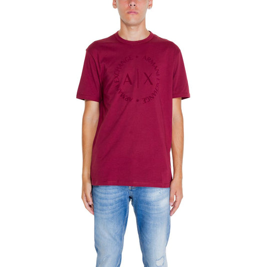 Armani Exchange Kleidung aus Bordeaux-Baumwolle