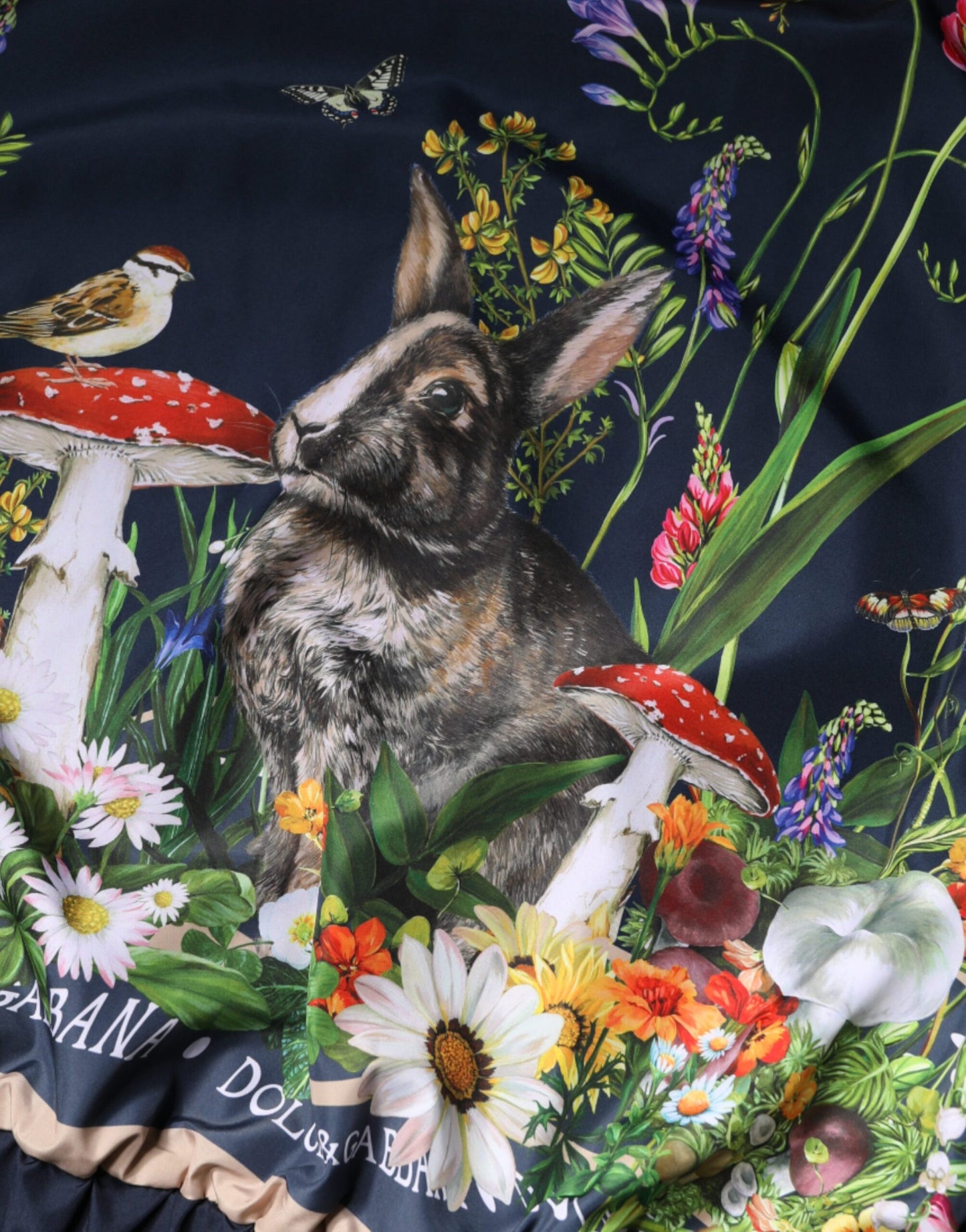 Dolce & Gabbana – Blaue Bomberjacke mit durchgehendem Reißverschluss und Kapuze für Herren