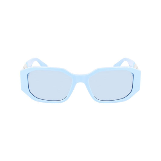 Karl Lagerfeld – Blaue Sonnenbrille mit Spritzguss