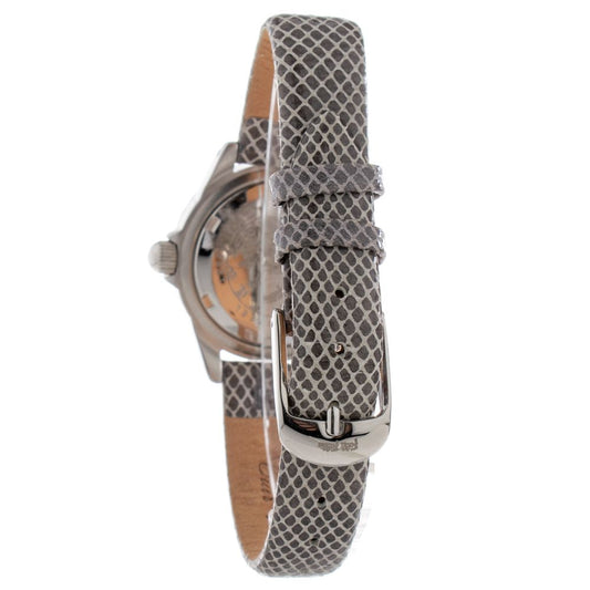 Folli Follie Uhr mit grauem Lederarmband