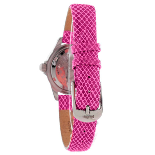 Folli Follie Leder-Kleideruhr mit Farbverlauf