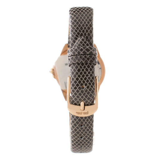 Folli Follie Uhr mit grauem Lederarmband