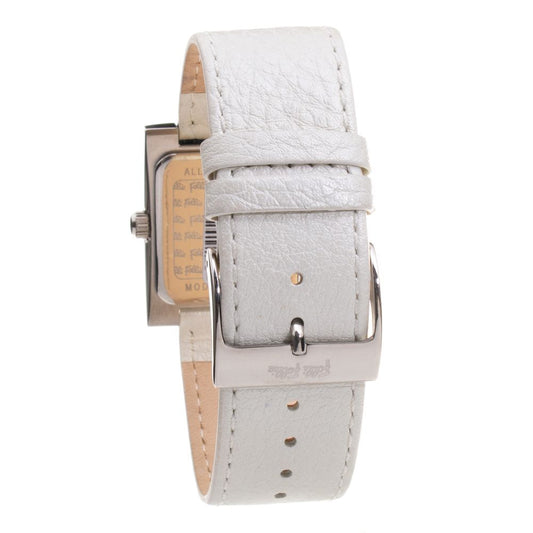 Folli Follie Uhr mit grauem Lederarmband