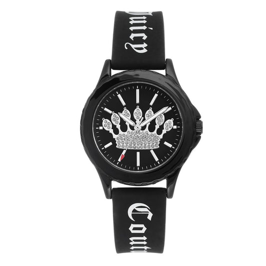 Juicy Couture – Schwarze Synthetikuhr