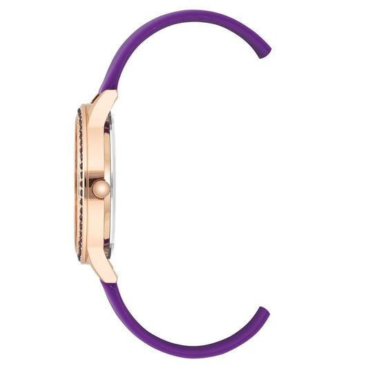 Juicy Couture Purple Synthetic Dress Watch