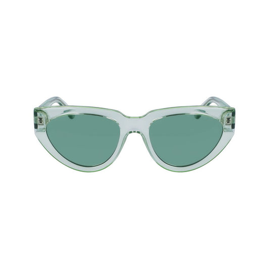 Karl Lagerfeld – Grüne Sonnenbrille mit Spritzguss