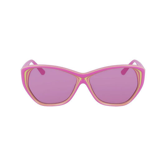 Karl Lagerfeld – Mehrfarbige Acetat-Sonnenbrille