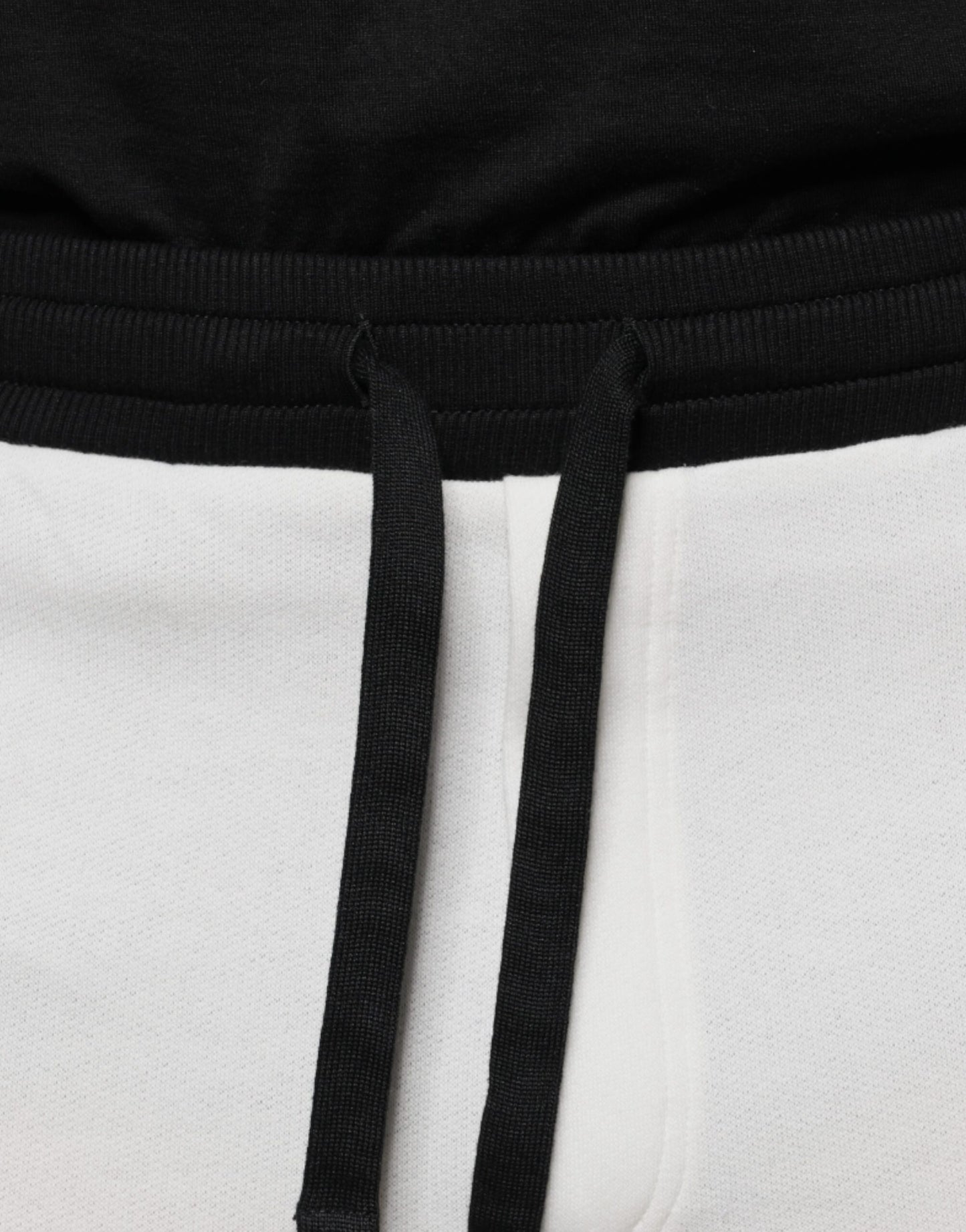 Dolce & Gabbana Weiße, schmale Jogginghose aus Baumwolle für Herren