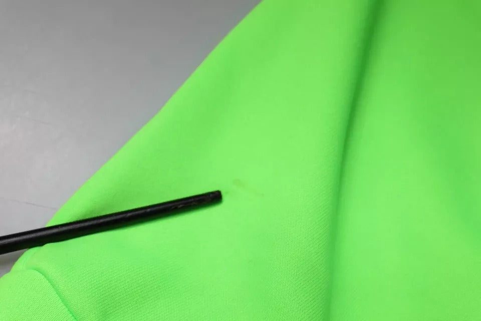 Dolce & Gabbana Neongrüne Cargo-Jogginghose aus Polyester