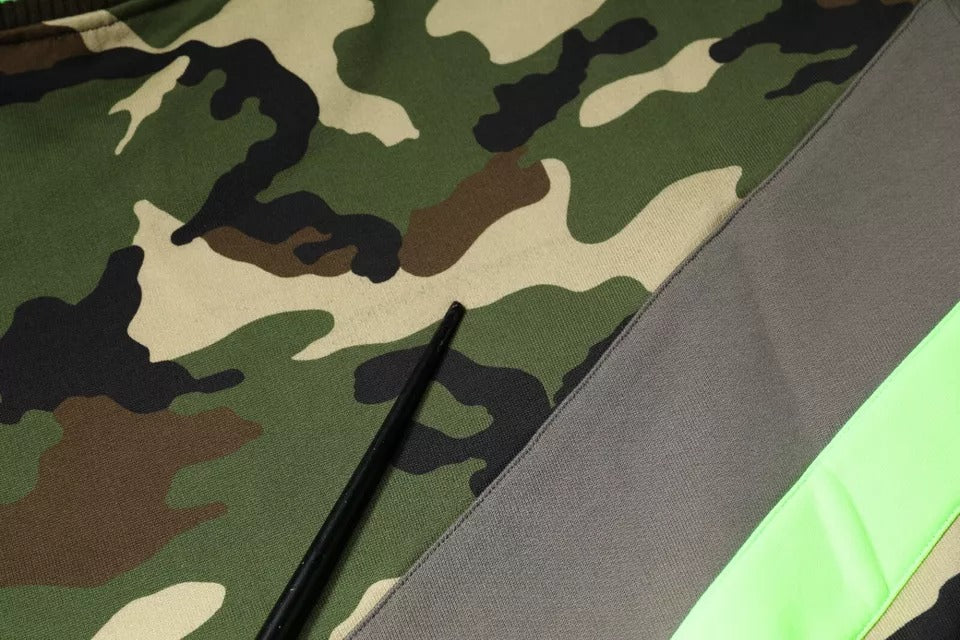 Dolce & Gabbana Mehrfarbiger Camouflage-Sweatshirtpullover