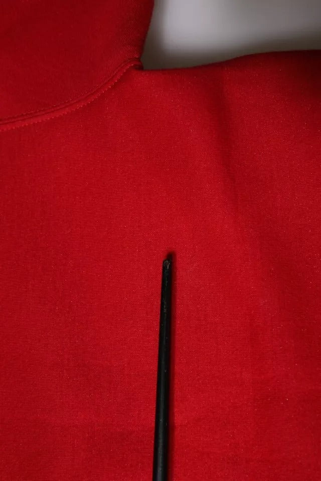 Dolce & Gabbana Kastanienbraunes DG-Logo-Sweatshirt aus Baumwolle für Herren