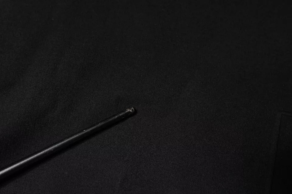 Dolce & Gabbana Schwarzer Camouflage-Kapuzenpullover