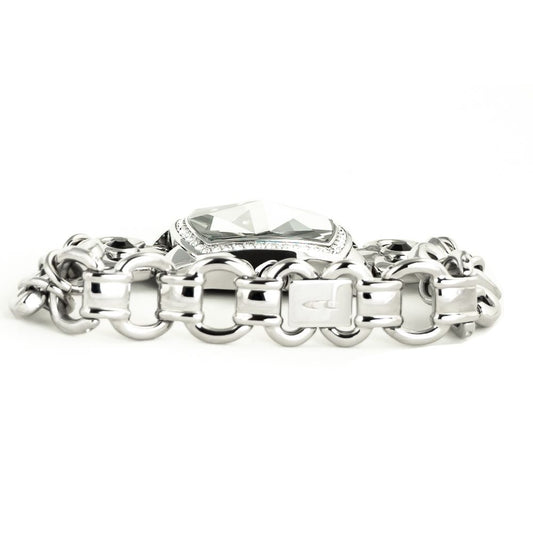 Chronotech Silver Stainless Steel Dress Watch