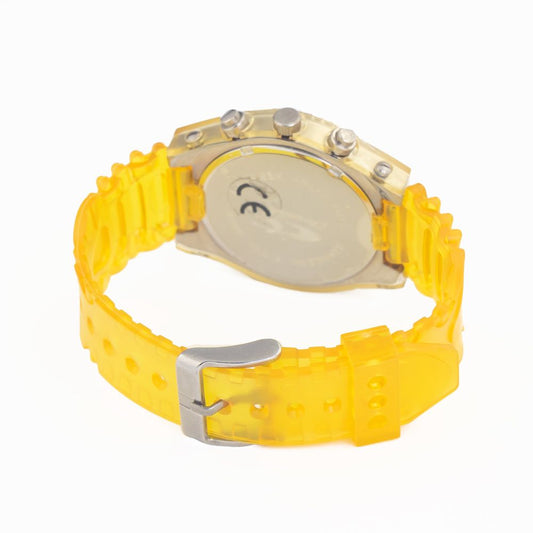 Chronotech Gelbe Kautschukuhr