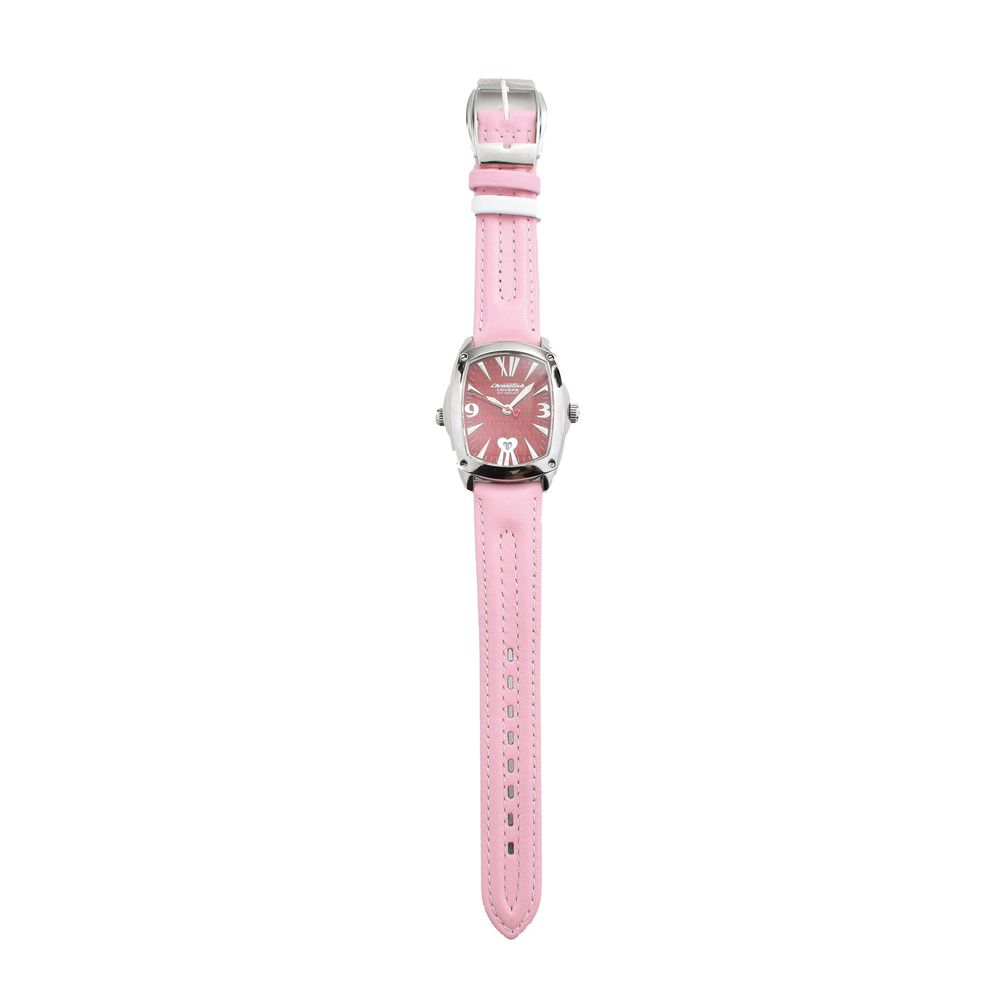 Chronotech Multicolor Leather Dress Watch